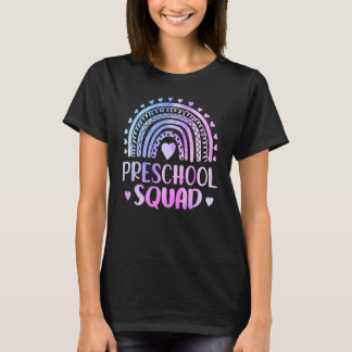 Tie Dye Vorschulteam Lehrer Regenbogen Zurück zur  T-Shirt