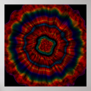 TIE DYE WURF  POSTER