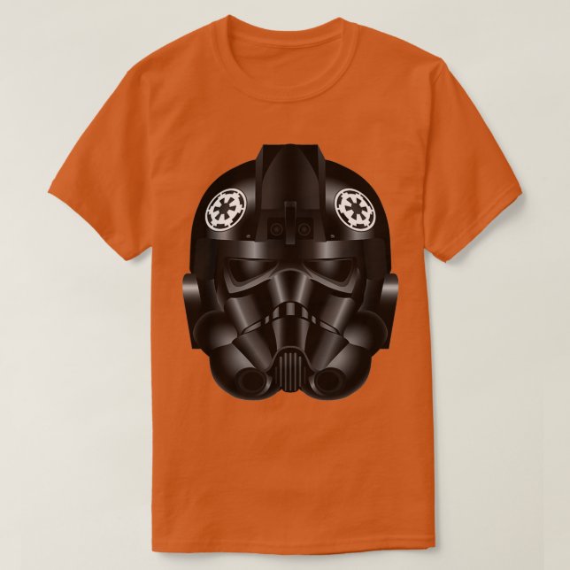 TIE Fighter Pilot Helmet Icon  T-Shirt (Design vorne)