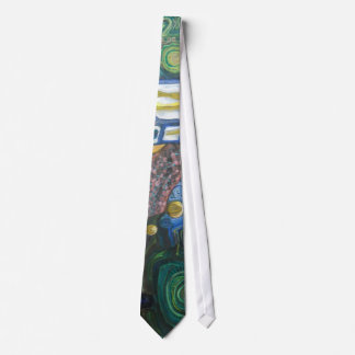 Tie inspired by Hundertwasser Krawatte