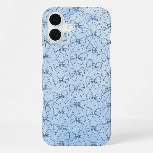 Tie iPhone 16 Plus Hülle (Rückseite)