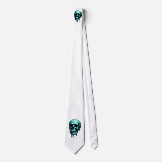 TIE SKULL KRAWATTE (Vorderseite)