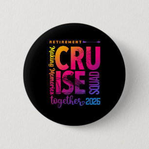 Tied Dye Rentner Kreuzfahrt 2026 Crew Rentner 2026 Button