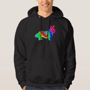 Tiedye-Hunde-Hippie-Cardigan Welsh Corgi Hund Hoodie
