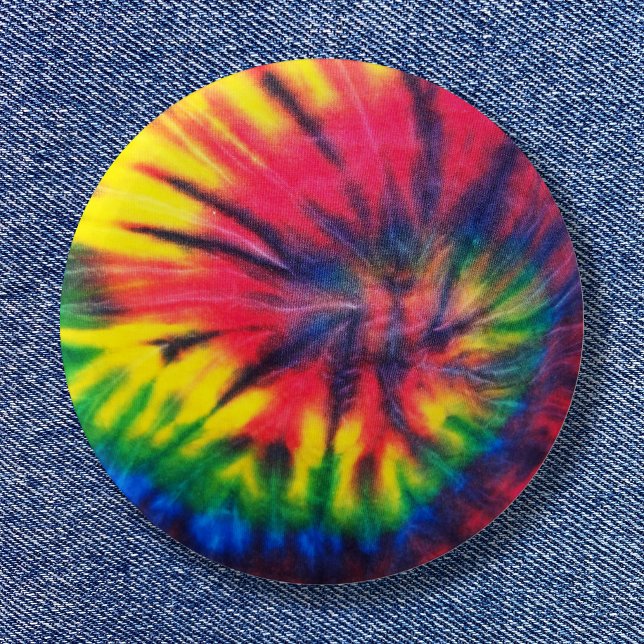 Tiedye-Muster Button (Tie Dyed Pattern Button)