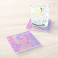 Tiedye Pastel Rainbow Spiral Hippie Gefärbte Krawa