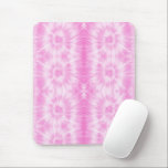 Tiedye Pink Spiral Hippie Gefärbte Krawatte Mousepad<br><div class="desc">Pastellfarbene gefärbte Krawatte Muster in Rosa und Weiß. Pink tiedye shibori hippi spiralförmige Muster Tank Top</div>