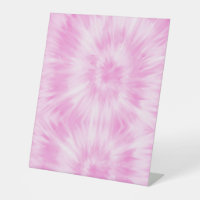 Tiedye Pink Spiral Hippie Gefärbte Krawatte