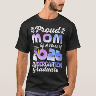 Tiedye stolze Mutter eines Absolventen der Klasse  T-Shirt