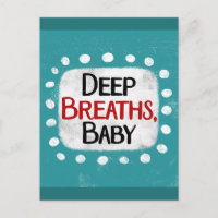 Tief atmen, Baby Postcard