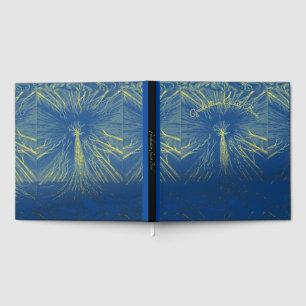 Tief blauer Tree des Wissens Gästebuch