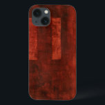 Tief-Crimson-Malerei mit geometrischen Formen iPhone 13 Hülle<br><div class="desc">Wenn Sie rot Liebe, dann ist dies der Ausdruck für Sie. Geometrische Formen füllen den Hintergrund. Holen Sie sich die Hände auf dieses wunderbare Print heute!</div>