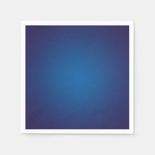Tief dunkler Blauer Grainy Vignette Serviette