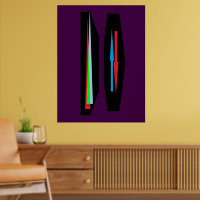 Tief dunkles geheimnisvolles lila Kunstdesign mode