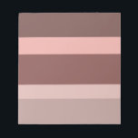 Tief gefärbter Block Arrt Notizblock<br><div class="desc">schönes Blockdesign</div>