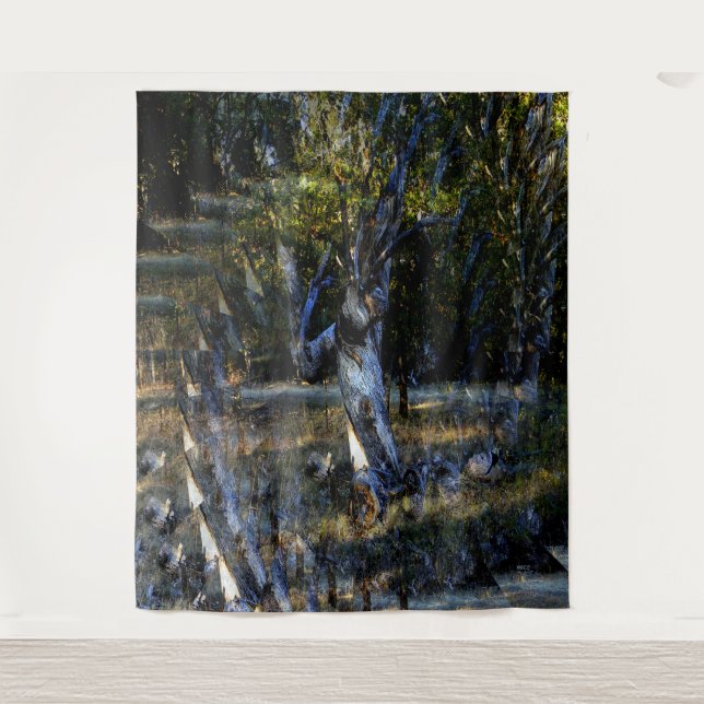 Tief im Wald......... Wandteppich (Vorderseite)