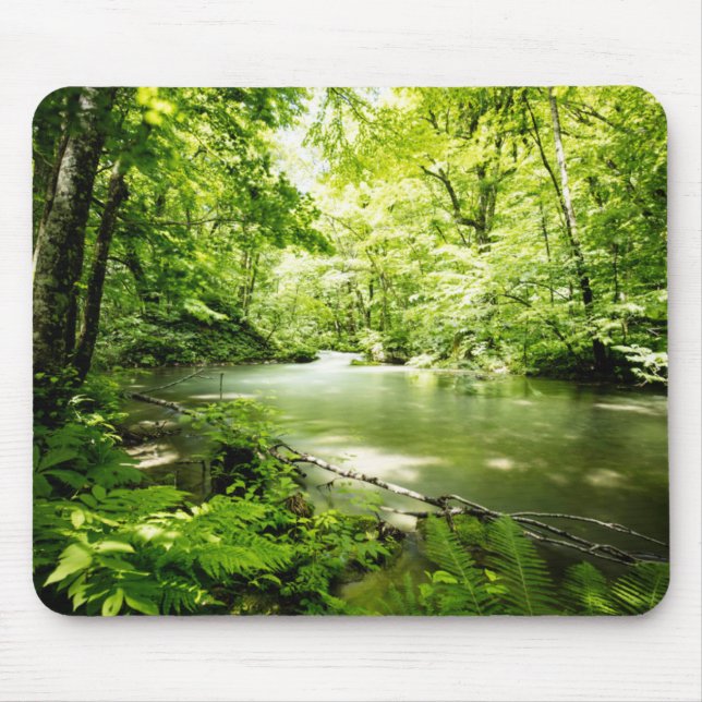 Tief in den Wald Mousepad (Vorne)