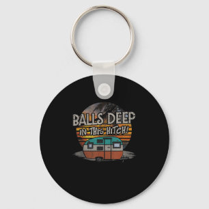 Tief in diesem Hitch lustige Camping Geschenk Schlüsselanhänger