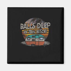 Tief in diesem Hitch lustiges Camping-Geschenk Magnet