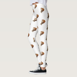 TIEF IN GEDANKENSTÄTTERN LEGGINGS