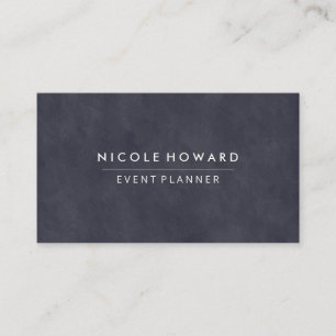 Tief Lila blaue Textur Visitenkarte