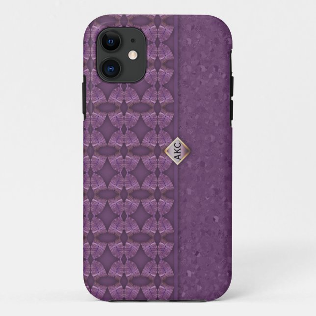 Tief Lila Kupplung Bag Case-Mate iPhone Hülle (Rückseite)