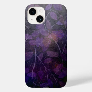 Tief Lila Leaf Abstrakt Case-Mate iPhone 14 Hülle