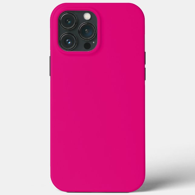 Tief rosa Case-Mate iPhone hülle (Rückseite)