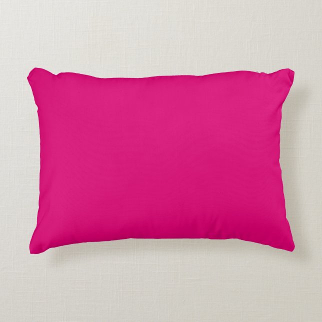 Tief rosa dekokissen (Vorderseite)