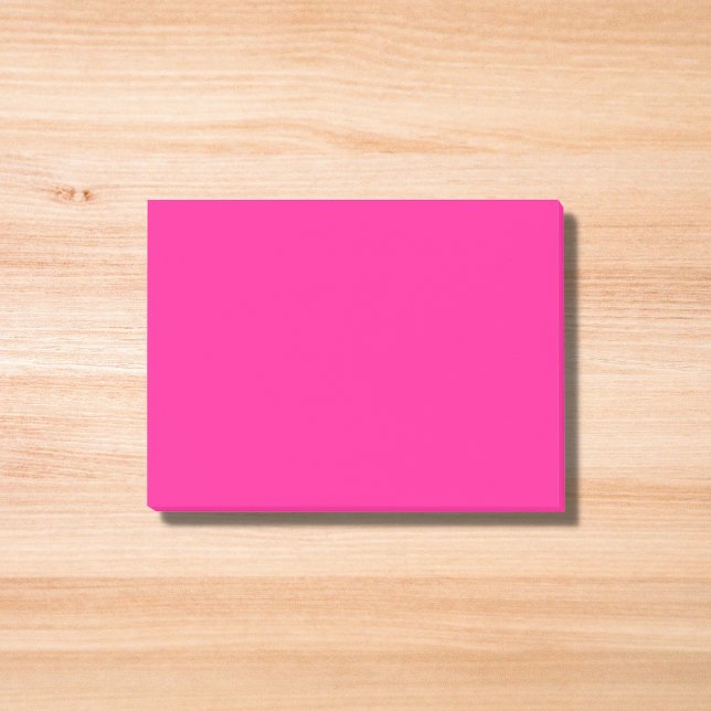 Tief rosa Farbe Post-it Klebezettel (Von Creator hochgeladen)
