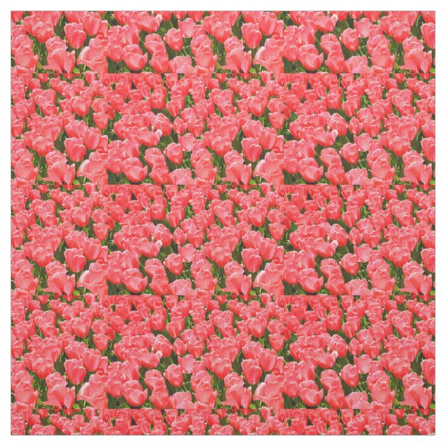 Tief rosa Tulpen Stoff (Muster)