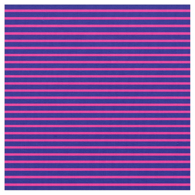 Tief rosa und blau gefärbtes Muster Stoff (Nahaufnahme)