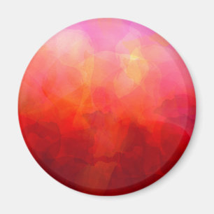 Tief rotes orangefarbenes Gelbfarben Hintergrund Magnet