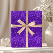 Tief violettes Glamour-Faux-Glitter-Muster