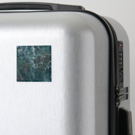 Tiefblaue Ozeantextur Magnet