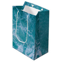 Tiefblaue Ozeanwellen