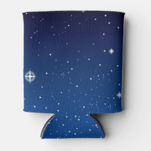 Tiefblaue sternklare Nacht Dosenkühler