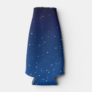 Tiefblaue sternklare Nacht Flaschenkühler