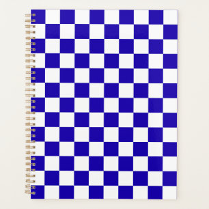 Tiefblaukariert planer