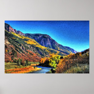 Tiefe 38 Bristle Poster