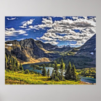 Tiefe 84 Bristle Poster