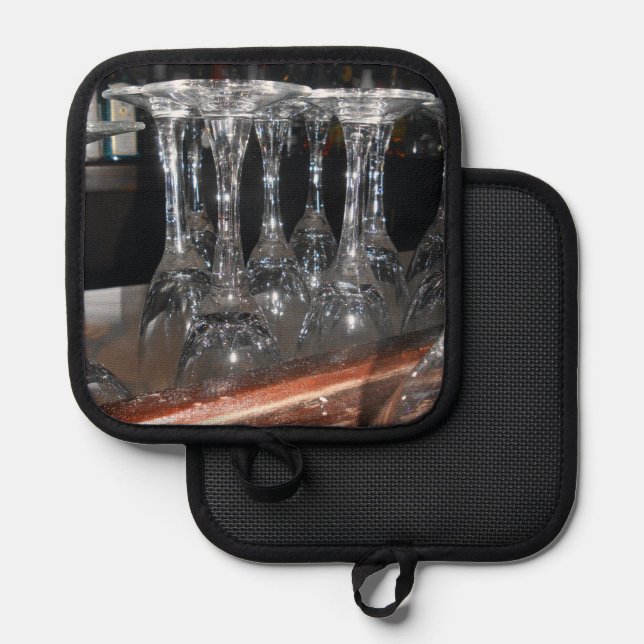 Tiefe Auswirkungen Topflappen (Vorderseite/Rückseite)