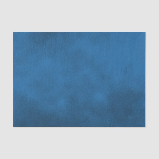 Tiefe blaue Fleck-Farbe Seidenpapier (Vorderseite)
