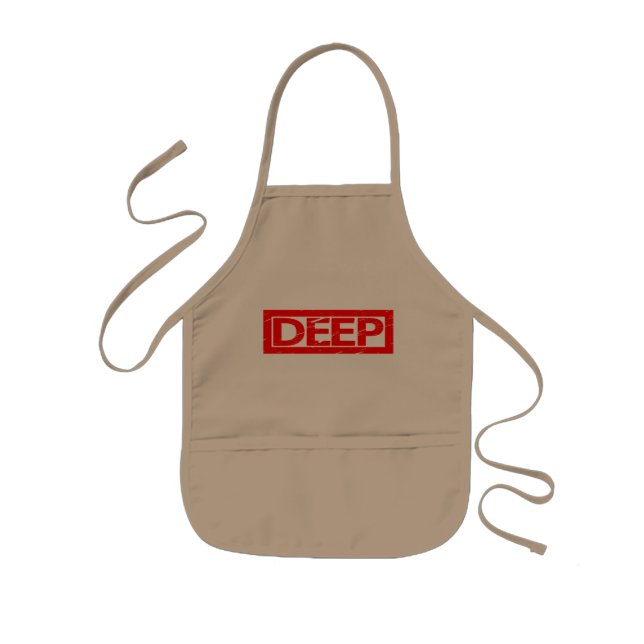Tiefe Briefmarke Kinderschürze (Vorne)