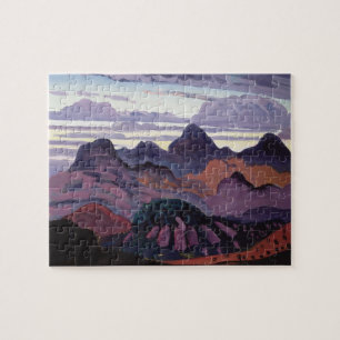 Tiefe Dämmerung, Pyrenäen, c.1912-13 (Öl auf