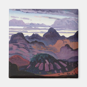 Tiefe Dämmerung, Pyrenäen, c.1912-13 (Öl auf Magnet