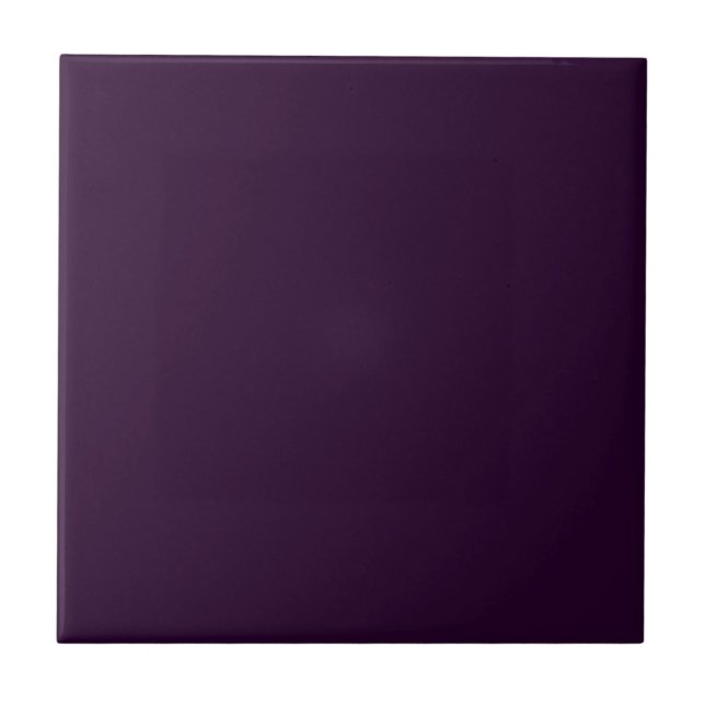 TIEFE FUCHSIA (eine lila, solide Farbe) ~ ~ ~ Fliese (Vorderseite)
