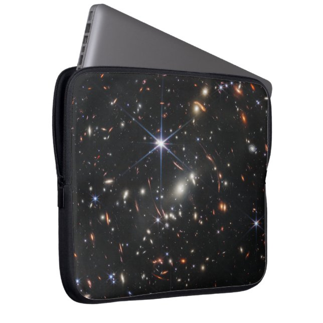 Tiefe Infrarotbild des Universums | JWST Laptopschutzhülle (Vorne Rechts)