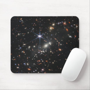Tiefe Infrarotbild des Universums JWST Mousepad