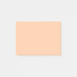 Tiefe Pfirsichfarben Post-it Klebezettel